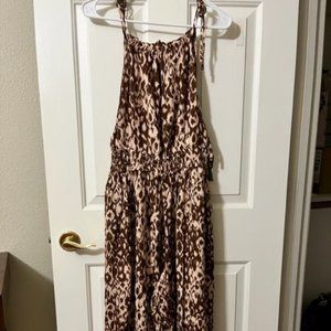 Anthropologie Smocked Jumpsuit